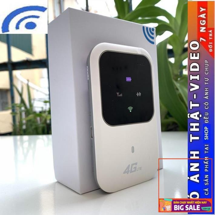 Bộ phát wifi không dây bằng sim 3G 4G- Cục wifi di động bán chạy nhất năm(Giá Cực Rẻ)