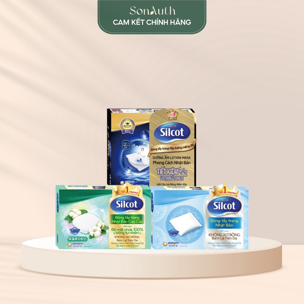 Bông tẩy trang Silcot