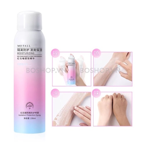 Xịt Chống Nắng Trắng Da MayCreate 150ml -thegioimypham1