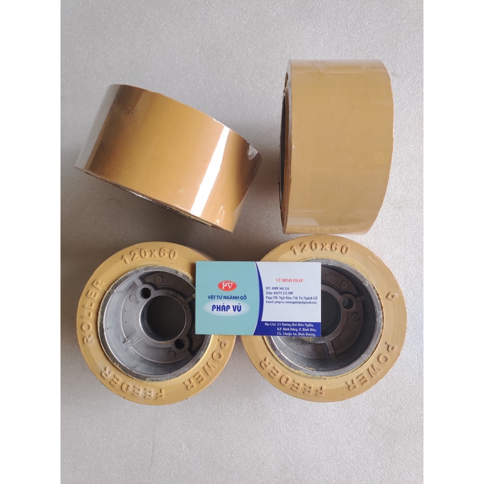 Bánh xe đưa phôi trơn 100x60x20