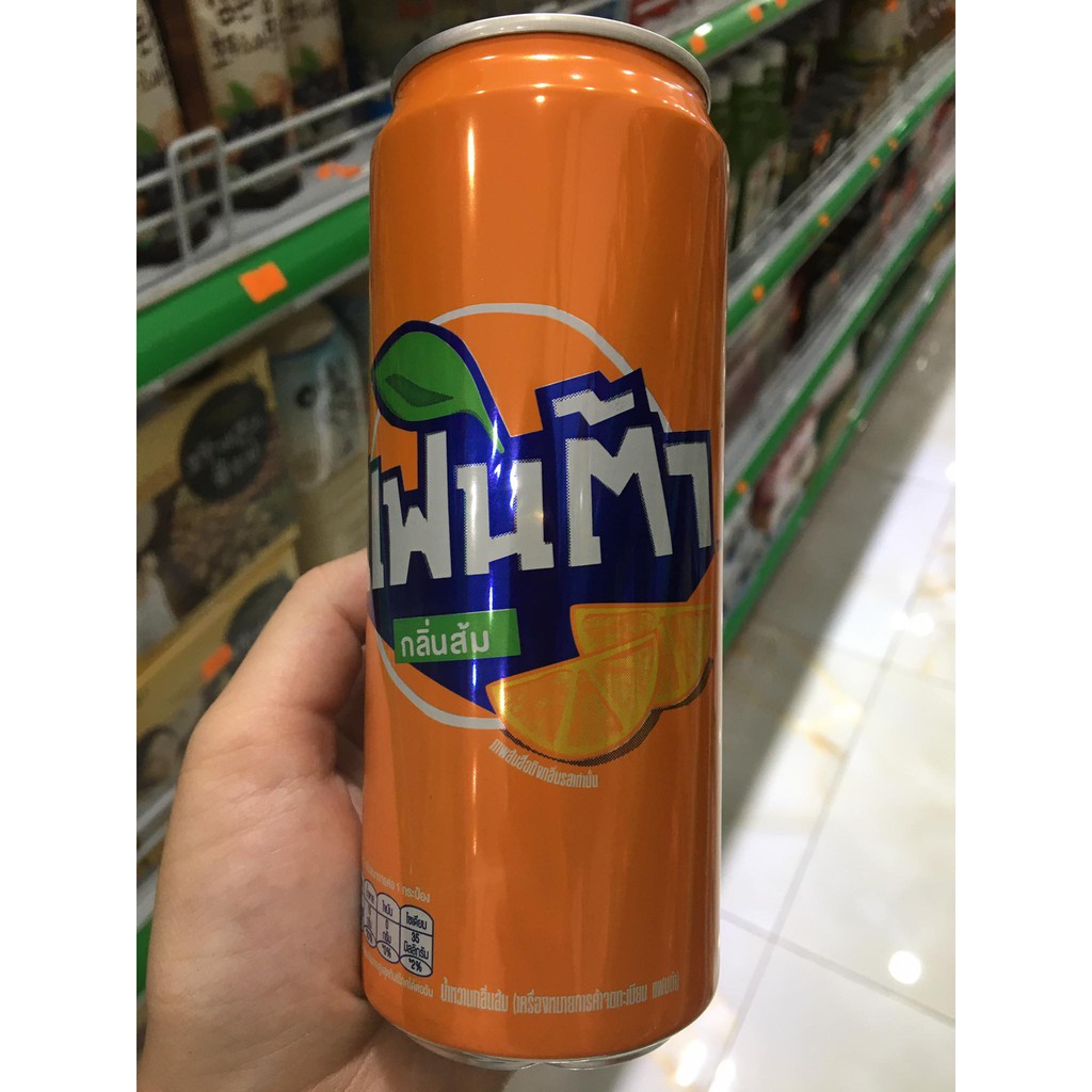 Nước ngọt Fanta trái cây Thái Lan 325ml