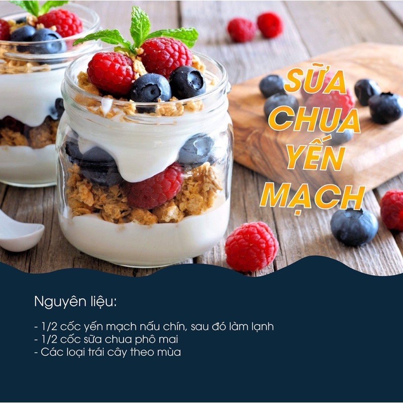 [Freeship] Yến mạch mix hạt chia Whole Grain Oats Chia của Úc túi 500g