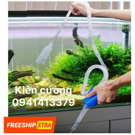Bơm Tay Dùng để Thay Nước Hút Phân Thức Ăn Hồ Cá To - Bơm Tay Dùng Thay Nước Hút Phân Thức Ăn Hồ Cá