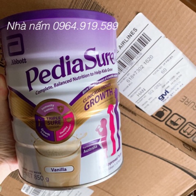 Pediasure Úc 800g ( hàng air có bill)