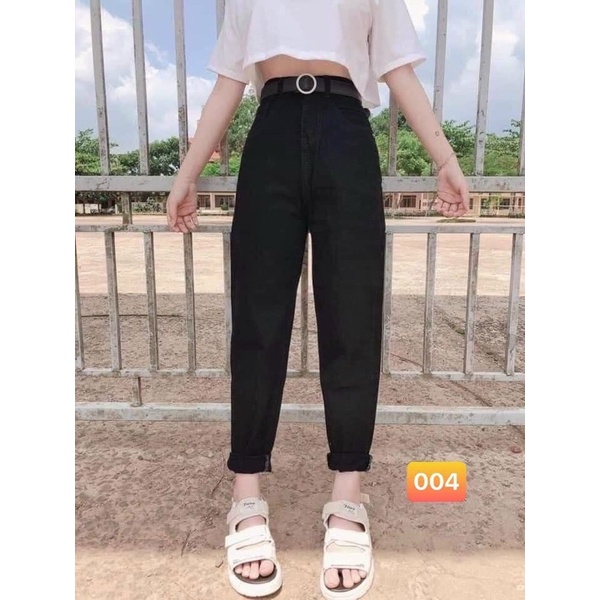 Quần baggy jean nữ lưng cao size đại  kiểu quần bò baggy hàng VNXK thời trang bigsize 2KJEAN MS109 | BigBuy360 - bigbuy360.vn