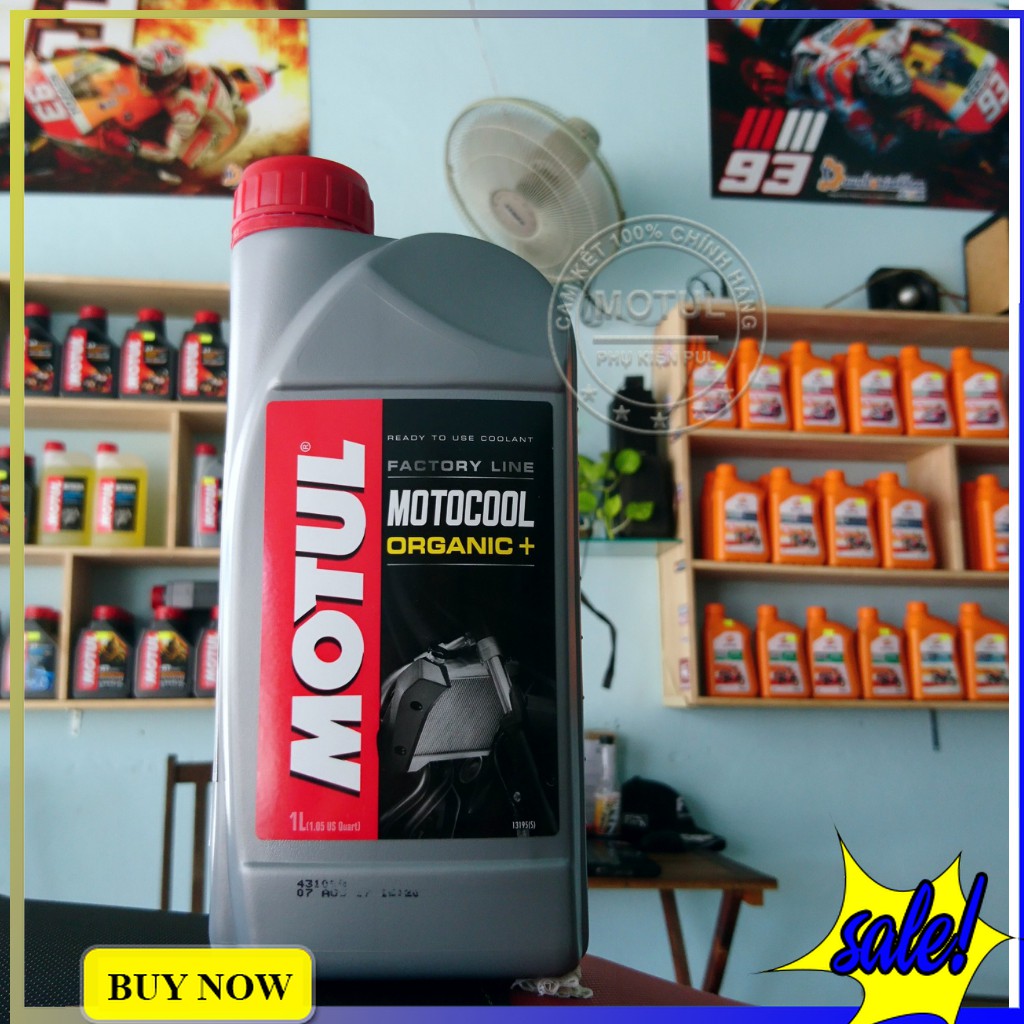 Nước Làm Mát Cho Xe Máy/ Moto Phân Khối Lớn, Xe Đua Motul Motocool Factory Line -35°C - MT35