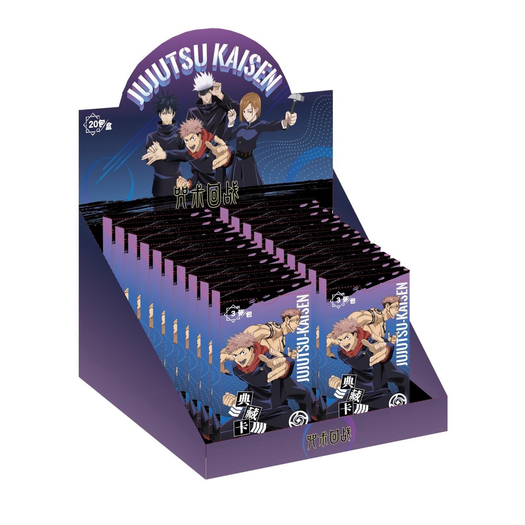 (m200) Set 6 cái ảnh thẻ JUJUTSU KAISEN anime chibi gacha card CHÚ THUẬT HỒI CHIẾN