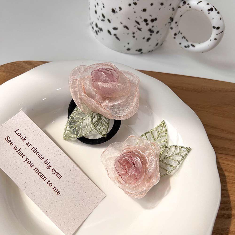 Kẹp Tóc Hoa Trà Thời Trang Hàn Quốc Cho Nữ