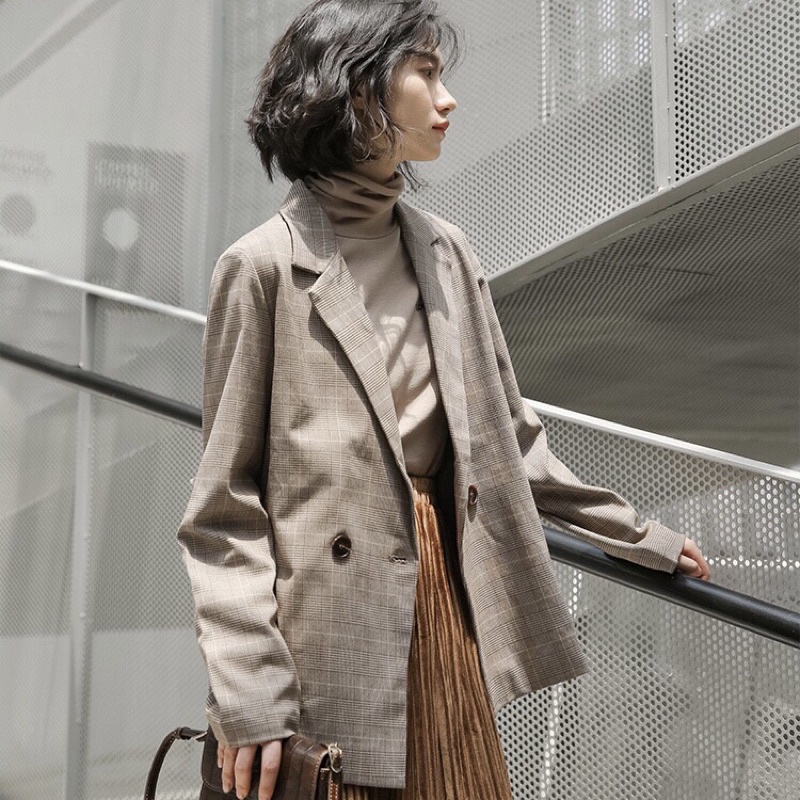 BLAZER CHECKED - SIZE S M