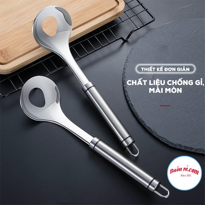 Thìa inox làm thịt viên, chả viên, nặn mọc tiện dụng - Muôi inox nặn thịt viên đẹp mắt 01457