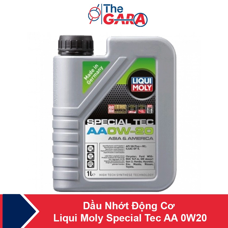 Dầu nhớt động cơ ô tô - Liqui Moly Special Tec AA 0W20 1L 6738 - The Gara