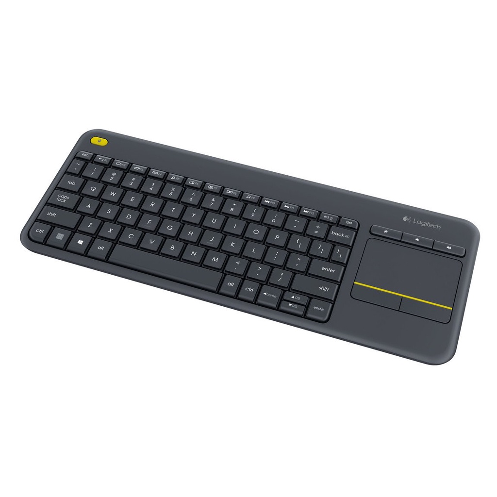 Bàn phím không dây tích hợp chuột cảm ứng Logitech K400 PLUS