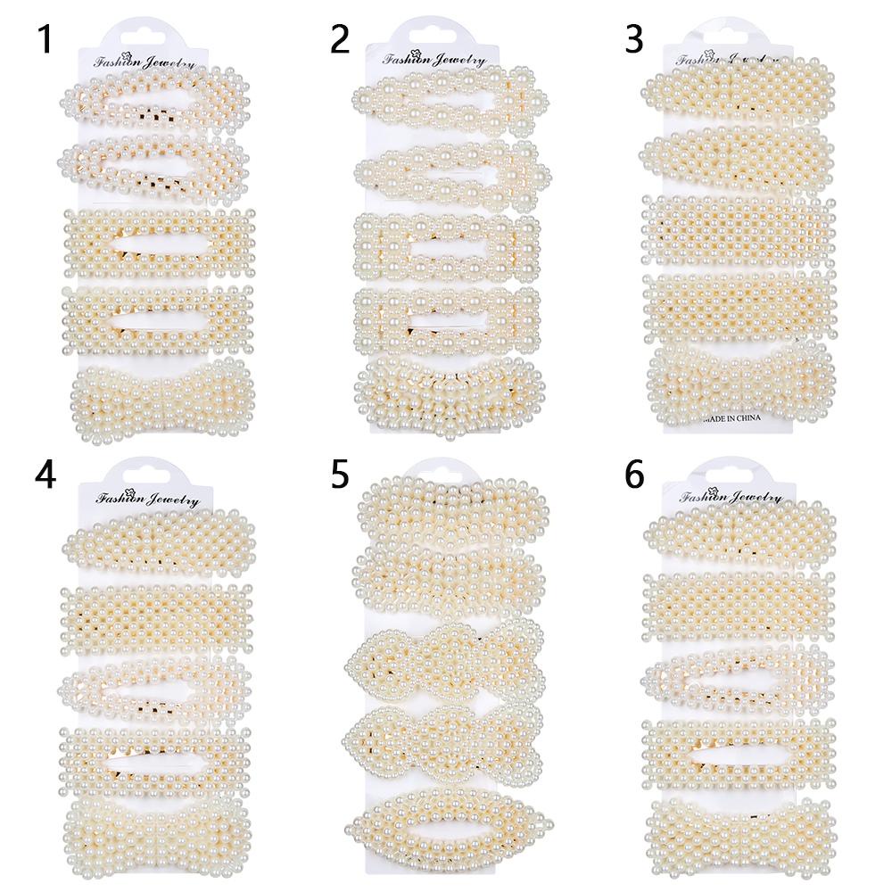 SUMU Set 5 Kẹp Tóc Phong Cách Hàn Quốc Cho Nữ