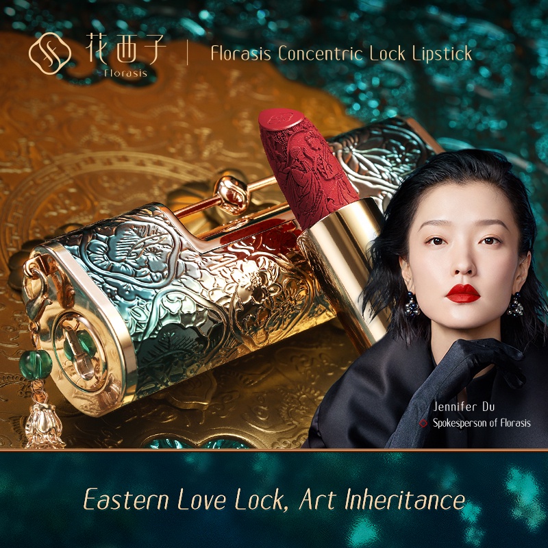 Florasis Son Lì Khóa Màu Hoa Xinh Xắn Dùng Làm Quà Tặng Sinh Nhật Cho Bạn Gái
