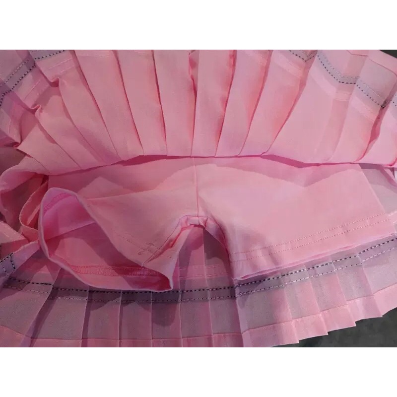 Sét áo váy bé gái PL 3-4 tuổi 🌈 Áo thun chân váy xếp li 0921