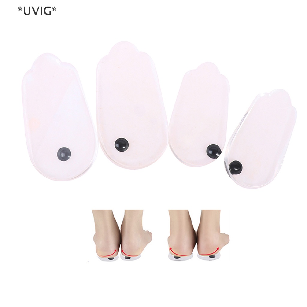 [[UVIG]] 2PCS O/X Type Legs Correction Insole Heel Varus Correction Pad Magnet heel pad [Hot Sell]