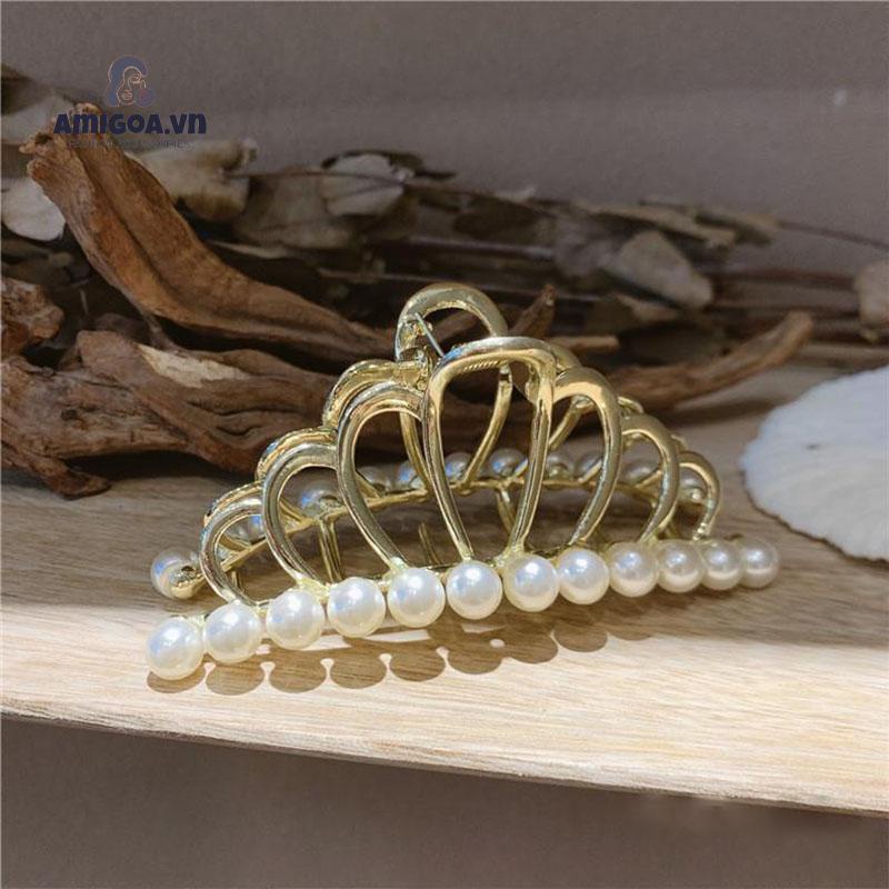 ✨✨Kẹp Tóc Hình Cá Mập Bằng Kim Loại Thanh Lịch Cho Nữ