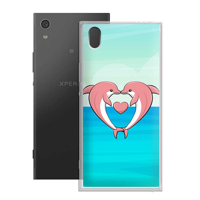 [FREESHIP ĐƠN 50K] Ốp lưng Sony Xperia XA1 in họa tiết trái cây dễ thương - 01154 Silicone Dẻo