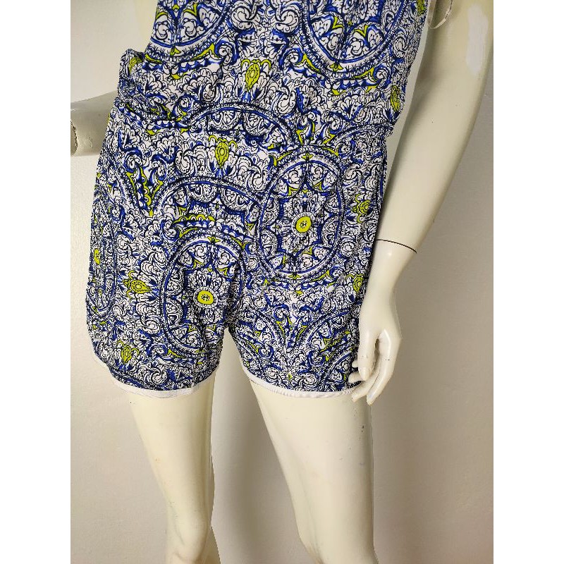 Jumsuit ngắn hai dây nữ đẹp xuất khẩu JUMD01 AMGOBET