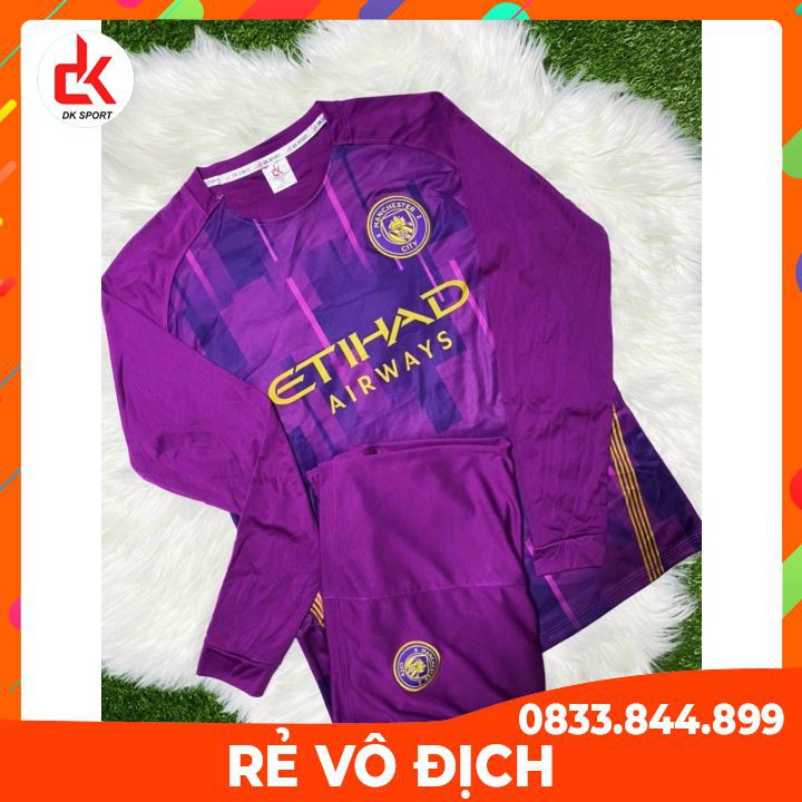 [Mã FREESHIP hoàn 50% đơn 99K tối đa 30K xu] Đồ thể thao CAO CẤP, Áo đá bóng CLB Manchester City mùa giải mới