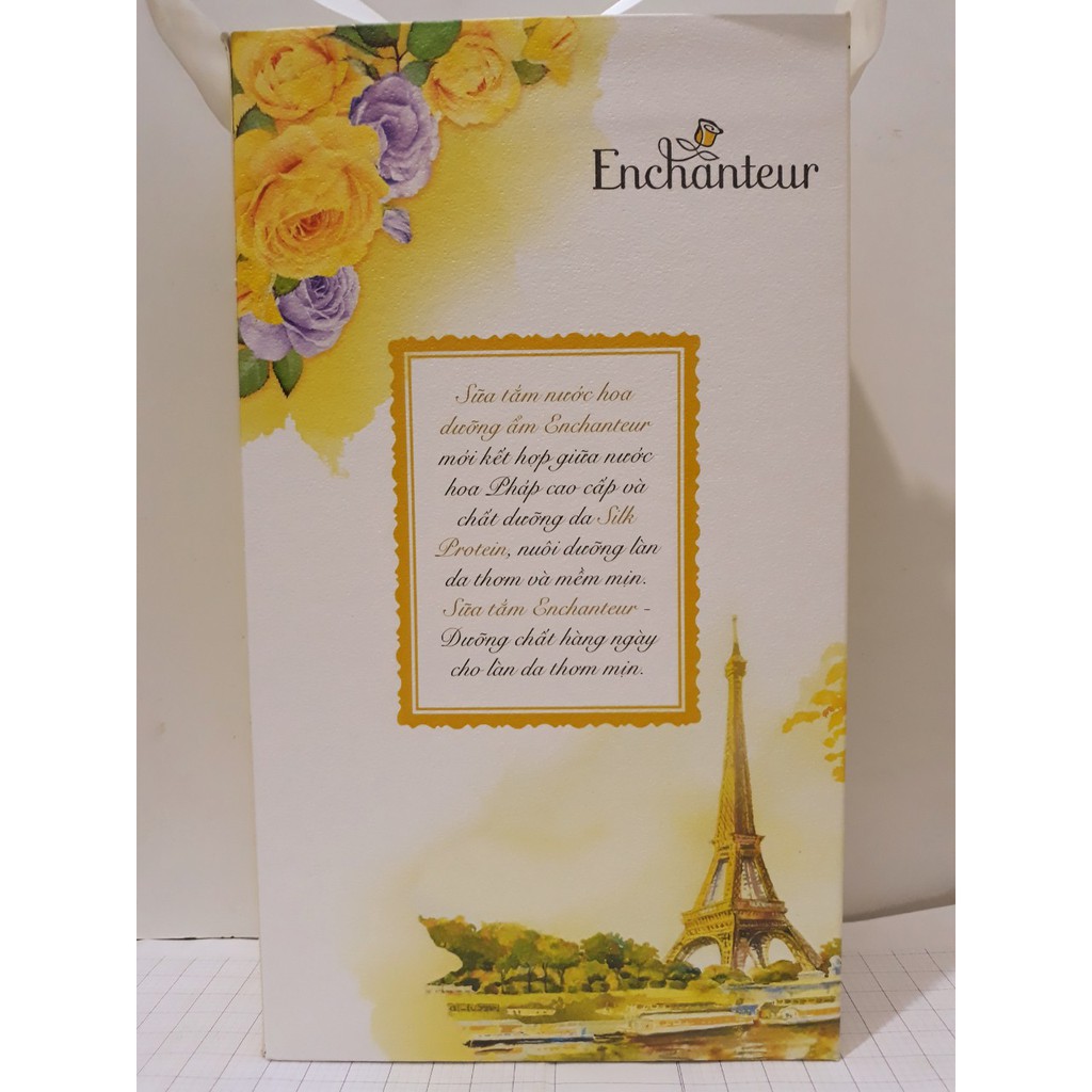 Hộp Quà Tặng Tắm Gội Enchanteur Chai 650g