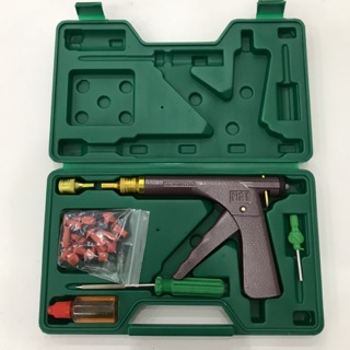 Bộ vá lốp xe máy không săm tặng gói  đạn vá lốp