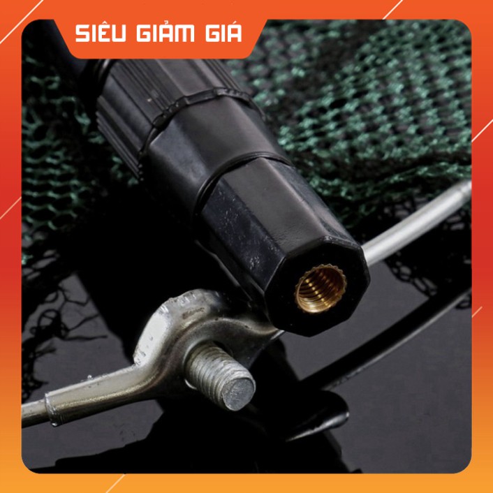 Vợt Cá Gấp Gọn Vành tam giác INOX 2m1