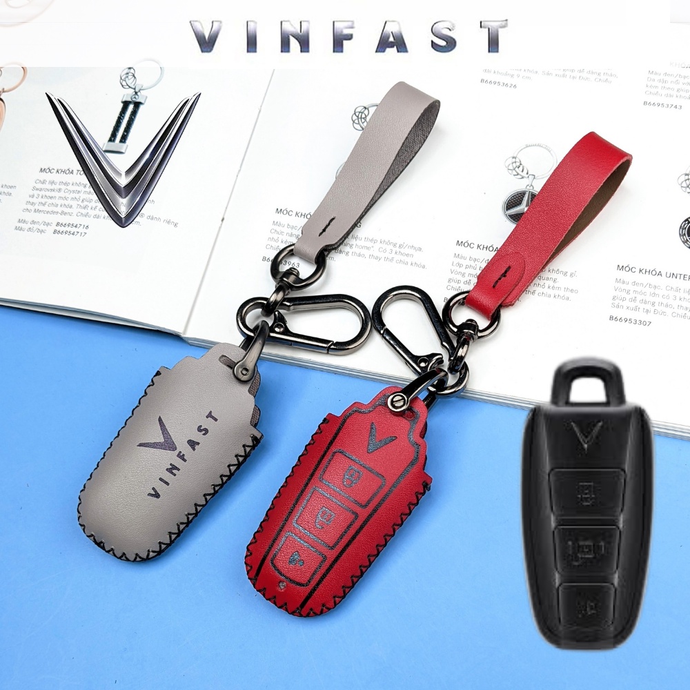 Bao da chìa khoá Xe điện Vinfast Klara S nhiều màu sắc (KLA)