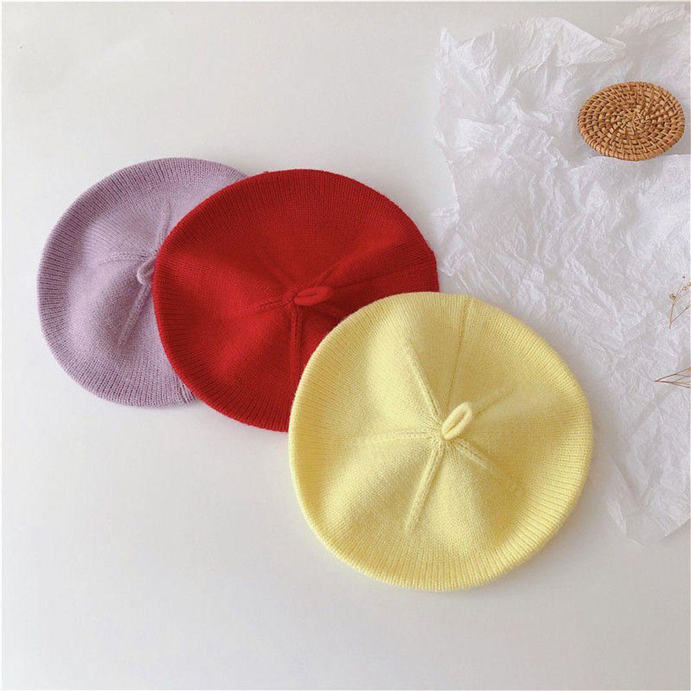 Mũ Nồi Beret Nhiều Màu Sắc Thời Trang Thu Đông Cho Bé