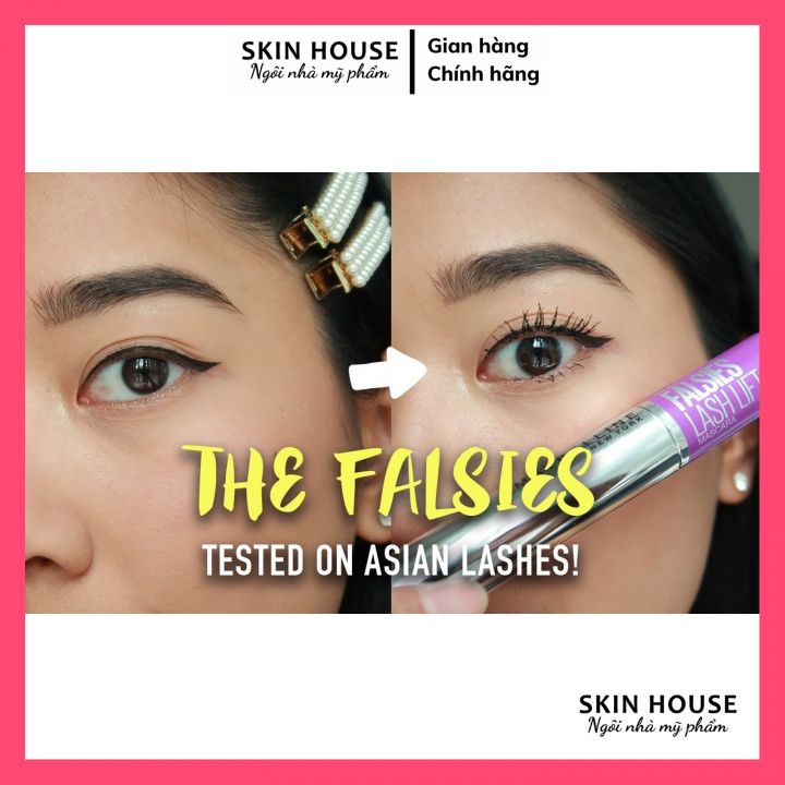 Mascara Maybelline New York Falsies Lash Lift Uốn Mi, Nâng Mi và Làm Dày Mi 8.6ml