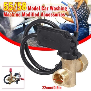 Công tắc điều khiển áp suất nước tự động 220v 55/58 el chuyên dụng cho máy rửa xe hơi