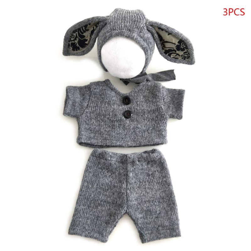 Mary☆3Pcs/set Infant Photo Clothing Sweet Newborn Baby Photography Clothes Accessories Hat Pants Outfits