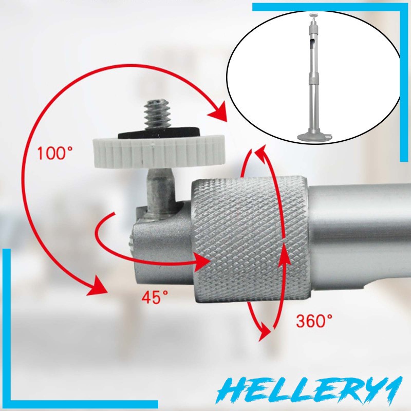 [Hellery1] Giá Đỡ Máy Chiếu Treo Trần Nhà Mở Rộng 3Kg Chịu Lực 20 Đến 40cm