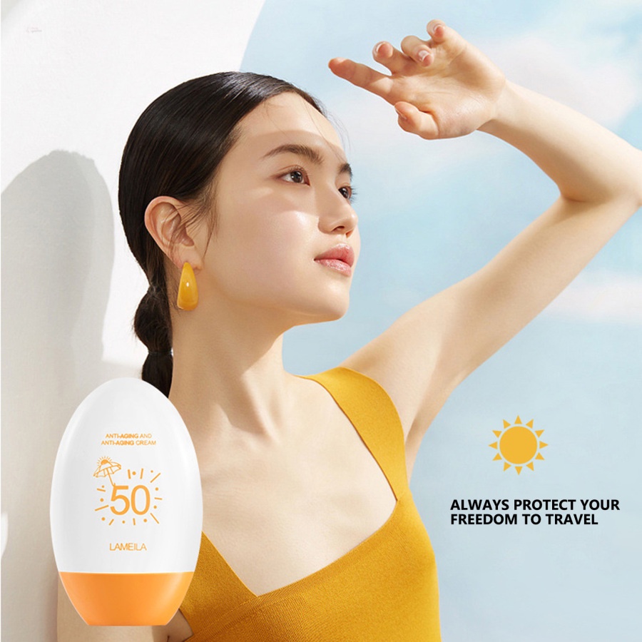 Kem chống nắng body SPF50+ Làm Trắng Da Dưỡng Ẩm Chống Thấm Nước