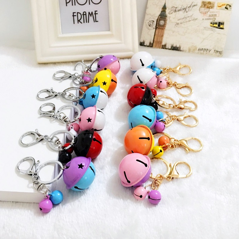 Móc khóa treo balo, túi sách hình cái chuông phong cách Hàn Quốc chuẩn Hot trend Tik Tok