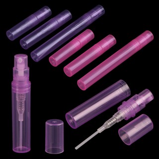 kiss**2/3/5ml Mini Refillable Empty Perfume Atomizer Spray Bottle Containers Travel