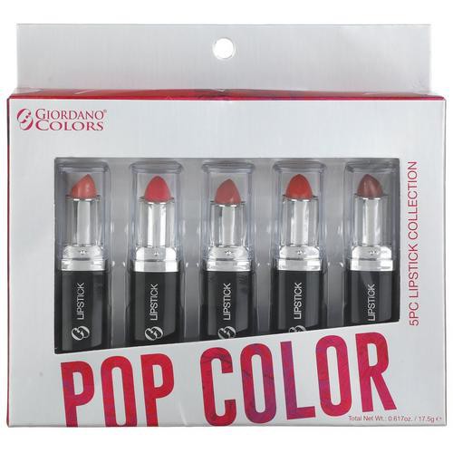 [HÀNG MỸ] Bộ 5 son Giordano Colors Pop Color Lipstick Collection Macy's