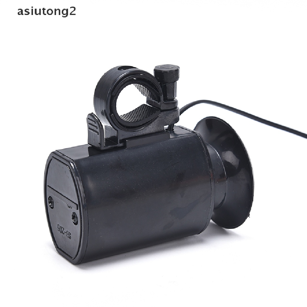 Còi Điện Tử 6 Âm Thanh Lớn asiutong2 Màu Đen Chuyên Dụng Cho Xe Đạp