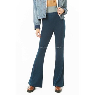 Quần Thun Gân Dọc F Xanh Lam Ống Bass (Size L) - 2608