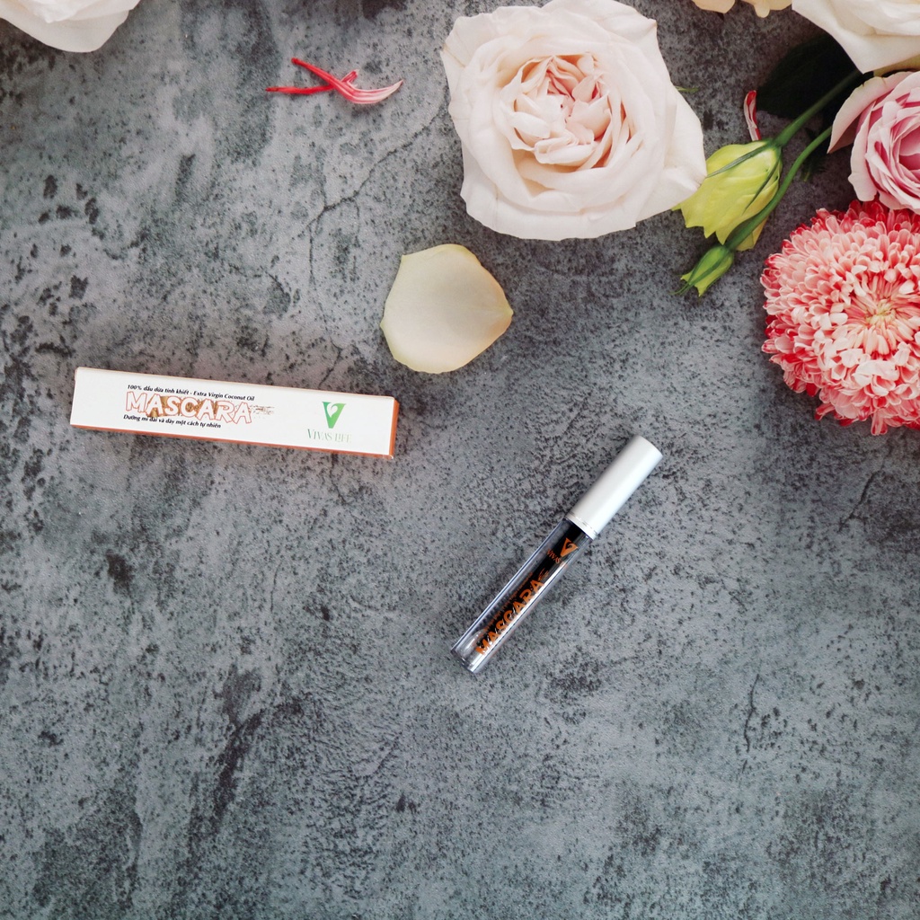 Mascara Dưỡng Mi Dầu Dừa Nguyên Chất Giúp Mi Mọc Dài & Dày Hơn VIVAS LIFE 5ml | BigBuy360 - bigbuy360.vn