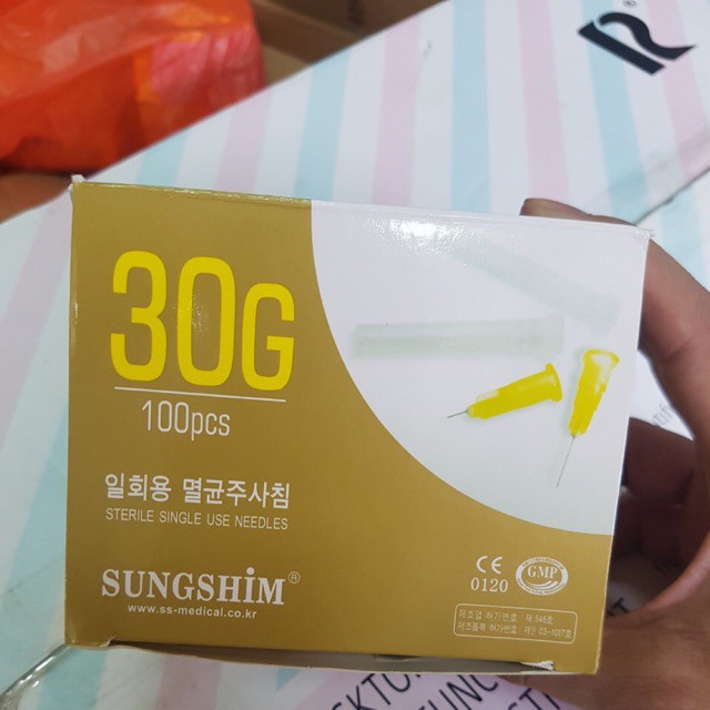 LẺ Đầu kim tiêm dưỡng chất meso 30G của hãng Sungshim Hàn Quốc 4mm, 13mm | BigBuy360 - bigbuy360.vn