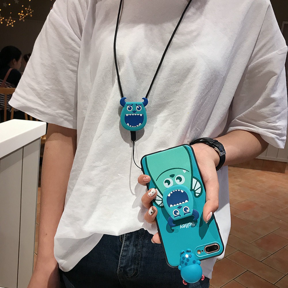 Ốp lưng Cho OPPO A1K A7 A5s A37 A37f A57 A39 F1s A71 A83 F5 Youth F1 F3 Plus Lite A3s Realme C1 2 F7 F9 F11 Pro Monster University Cartoon Soft Case