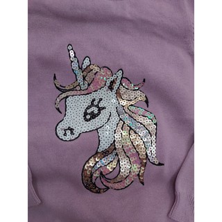Áo len H&M sequin bé gái (12-14kg)