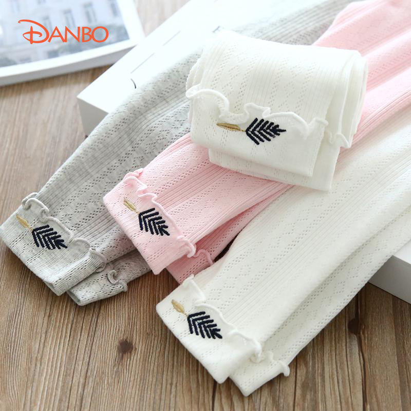 Quần Legging Lửng Siêu Mỏng Thời Trang Cho Bé Gái Từ 3-8 Tuổi