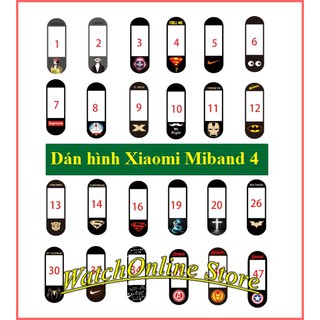 [Link số 1] Miếng dán hình Xiaomi Miband 4