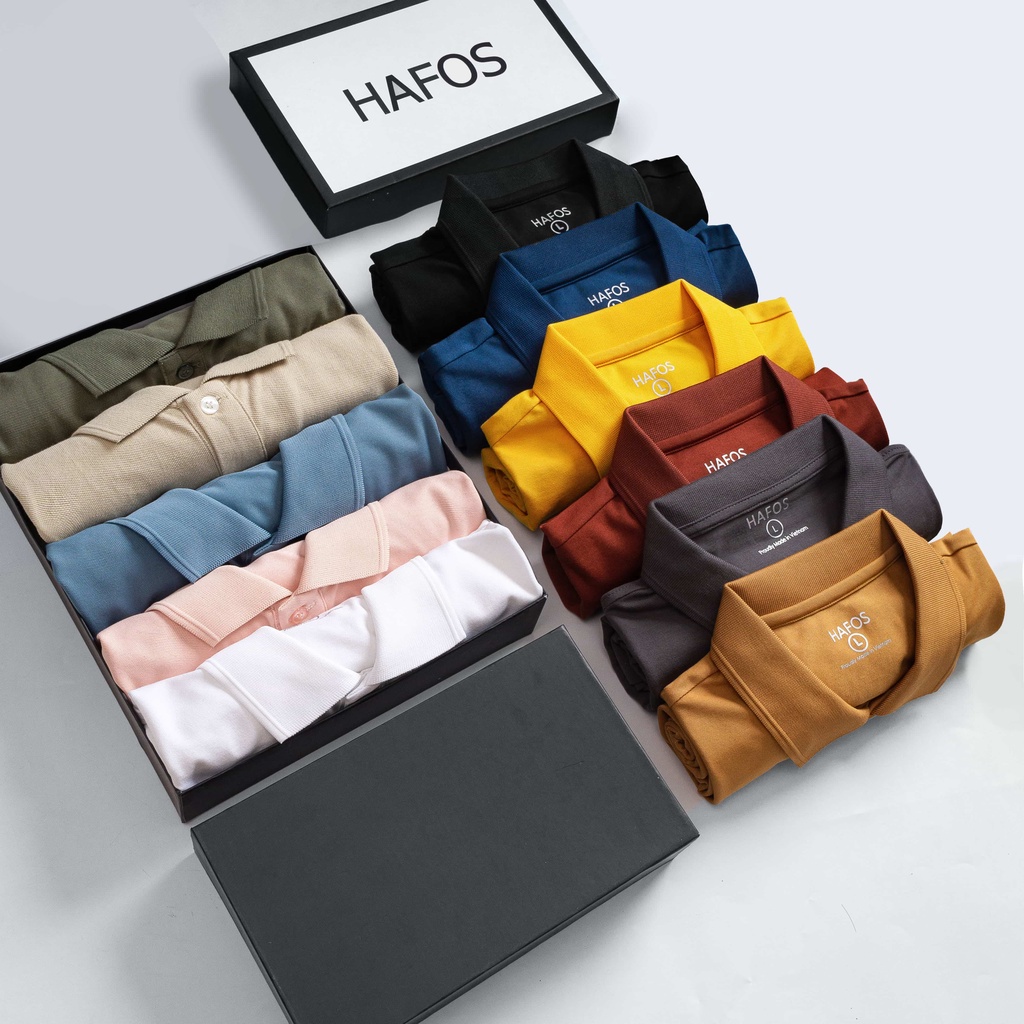 Áo Thun Polo Nam Basic cổ bẻ vải CS Cotton cao cấp – HAFOS | BigBuy360 - bigbuy360.vn