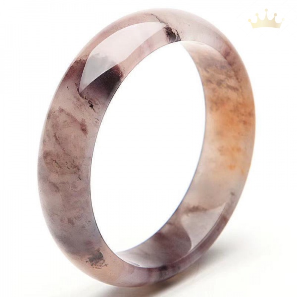 Vòng tay ngọc bích hoa xinh xắn cho nữ