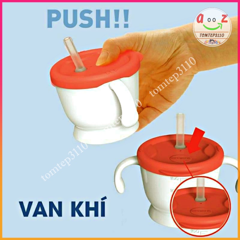 Cốc Tập Uống, Tập Hút Kichilachi 150ml 3 Giai Đoạn Cho Bé