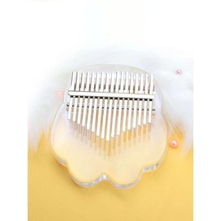 Đàn Kalimba Pha Lê Trong Suốt - Pha Lê Đen - Full Phụ Kiện