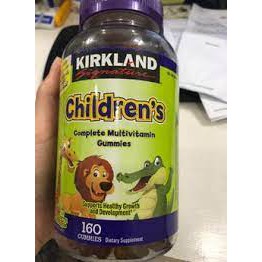 sét 2 lọ Kẹo gấu Cặp 2 - Kẹo Bổ Sung Vitamin Cho Bé Kirkland Children’s Multivitamin